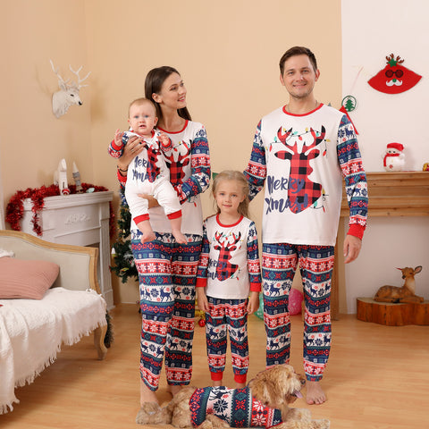 Merry Christmas Pajamas Family Matching Outfits