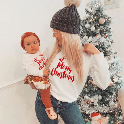 Christmas Sweatershirt Family Matching Outfits