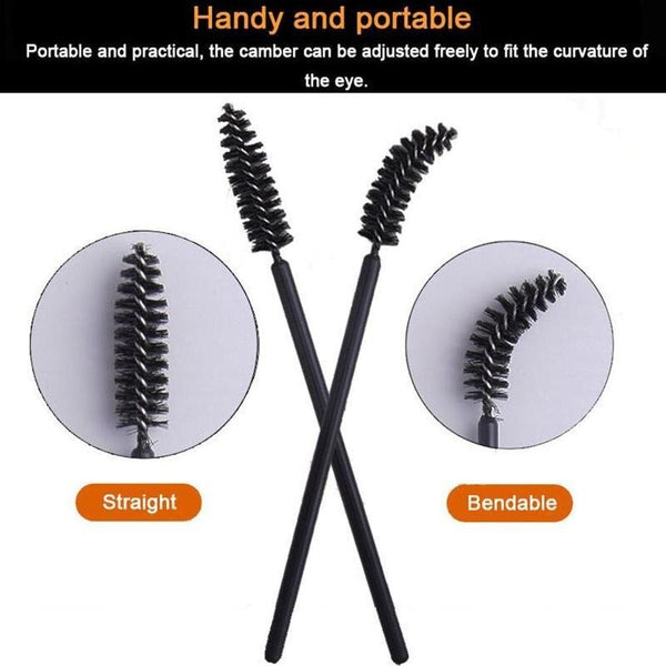 50 Pcs Disposable Eyelash Brush