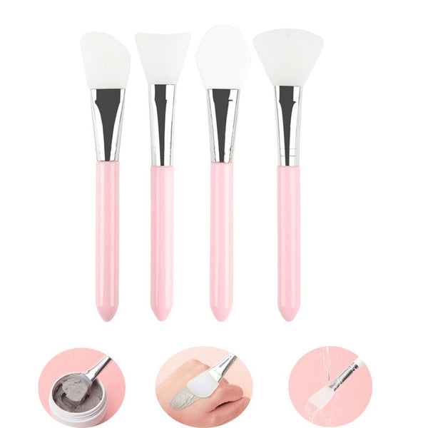 4pcs Silicone Makeup Brushes