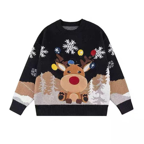 Lovely Christmas Reindeer Sweater