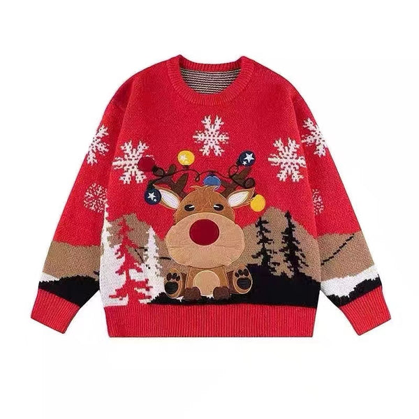 Lovely Christmas Reindeer Sweater